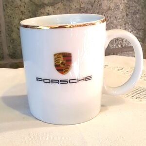 Genuine Porsche Logo Porcelain coffee/tea mug